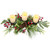 Holly and Berries Christmas Pillar Candle Holder with Pine Cones - 28" - IMAGE 4