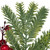 Holly and Berries Christmas Pillar Candle Holder with Pine Cones - 28"