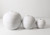 Large Clay Sphere Tabletop Decoration - 20" - White - IMAGE 5