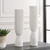 Fired Glaze Ceramic Tabletop Vases - 20" - White - Set of 2 - IMAGE 2