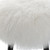 Sheepskin Accent Stool with Tapered Legs - 18.5" - Black and White - IMAGE 5
