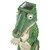 Postal Gator Mailbox Post Sleeve Statue - 43" - Green and Brown