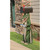 Postal Gator Mailbox Post Sleeve Statue - 43" - Green and Brown