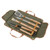 19.5" Green and Stainless Steel BBQ Tools Set in Canvas Bag - IMAGE 1