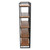 Handmade Five Tier Foldable Corner Shelf - 60.25" - Brown and Gray - IMAGE 6