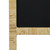 Large Wooden Chalkboard with Kickstand Tabletop Decoration - 40.25" - Brown and Black - IMAGE 6