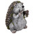 Hedgehog Holding Mushroom Outdoor Garden Statue - 8.5" - IMAGE 5