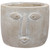Small Face Ceramic Outdoor Garden Planter - 8.5" - IMAGE 2