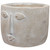 Small Face Ceramic Outdoor Garden Planter - 8.5" - IMAGE 4
