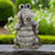 Sassy Crocodile Outdoor Garden Statue - 13.25" - IMAGE 3