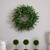 Eucalyptus Double Ring Wreath with Twig Base, 18-Inch, Unlit - IMAGE 3