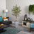 6' Olive Artificial Tree with Gray Stone Planter - IMAGE 3