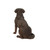 21.25" Labrador Retriever Dog Outdoor Garden Statue - IMAGE 6
