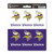 12ct NFL Minnesota Vikings Automotive Mini Decal Stickers 6.25” - IMAGE 1