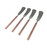 Stainless Steel Spreader Set - 6" - Silver and Copper - 4-piece - IMAGE 2