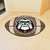 20.5" x 32.5" Black and White NCAA University of Georgia Bulldogs Football Mat Area Rug - IMAGE 2