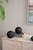 Rustic Style Teak Orbs - 15" - Black - Set of 3 - IMAGE 6