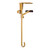 Mantle Garland and Stocking Hanger - 6.5" - Gold - Set of 3 - IMAGE 3