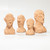 Face Clay Sculpture - 22" - Beige - IMAGE 3