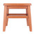 Kaya 2-PC Set Conductor Stool Teak Finish - IMAGE 3