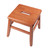 Kaya 2-PC Set Conductor Stool Teak Finish - IMAGE 5