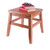 Kaya 2-PC Set Conductor Stool Teak Finish - IMAGE 6
