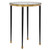 Tall Stiletto Side Table - 22.5" - Antique Gold and Black - IMAGE 3