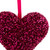 Set of 12 Tinsel Shimmering Heart-Shaped Valentine's Day Hanging Decorations 4" - IMAGE 5