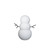 Ceramic Snowman Christmas Tabletop Figurine - 6.5" - White - IMAGE 1