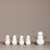 Ceramic Snowman Christmas Tabletop Figurine - 6.5" - White - IMAGE 3