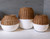 Textured Iron Cane Vase - 8" - Beige and White - IMAGE 3
