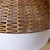 Textured Iron Cane Vase - 8" - Beige and White - IMAGE 6