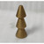 Wooden Christmas Tree Tabletop Decoration - 4" - Gold - IMAGE 4