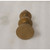 Wooden Christmas Tree Tabletop Decoration - 4" - Gold - IMAGE 5