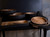 Round Wooden Carved Decorative Bowls - 17" - Brown and Black - Set of 2 - IMAGE 2