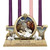 Set of 2 Multicolored Baby Jesus Christmas Advent Candle Holders 9.25" - IMAGE 1