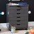 25.25” Gray Wide Rolling Storage Cabinet with 6 Drawer - IMAGE 2