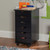 26” Black Rolling Storage Cabinet with 6 Drawer - IMAGE 2