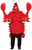 Red and Black Halloween Men Lobster Costume - IMAGE 1