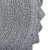 17" x 24" Gray Small Oval Home and Bathroom Essentials Crochet Bath Mat - IMAGE 5