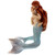 8" Beige and Blue Mermaid Toilet Paper Holder - IMAGE 5