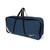 12" Navy Blue and Black Cervical Collar Bag with Reflective Tape - IMAGE 1
