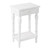 28" White Vintage Distressed Side Table with Drawer - IMAGE 2