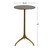 Handcrafted Accent Table with Round Top - 25" - Antique Gold - IMAGE 4