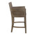 38" Encore Dark Brown Rattan and Hardwood Counter Stool - IMAGE 5
