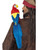 60" Red and Yellow Pirate Unisex Adult Halloween Shoulder Parrot Costume Accessory - IMAGE 1