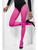 120" Red Opaque Fever Hosiery Tights Women Adult Halloween Costume - One Size - IMAGE 2