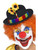 30" Black Clown Unisex Adult Halloween Bowler Costume Accessory - One Size - IMAGE 1