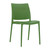 32" Olive Green Resin Solid Weather Resistant Outdoor Dining Chair - IMAGE 1