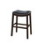 26" Vibrant Brown and Black Unique New Ridge Home Goods Julian Comfortable Counter Height Barstool - IMAGE 4